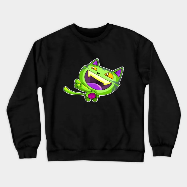 Beastboy Crewneck Sweatshirt by vancamelot